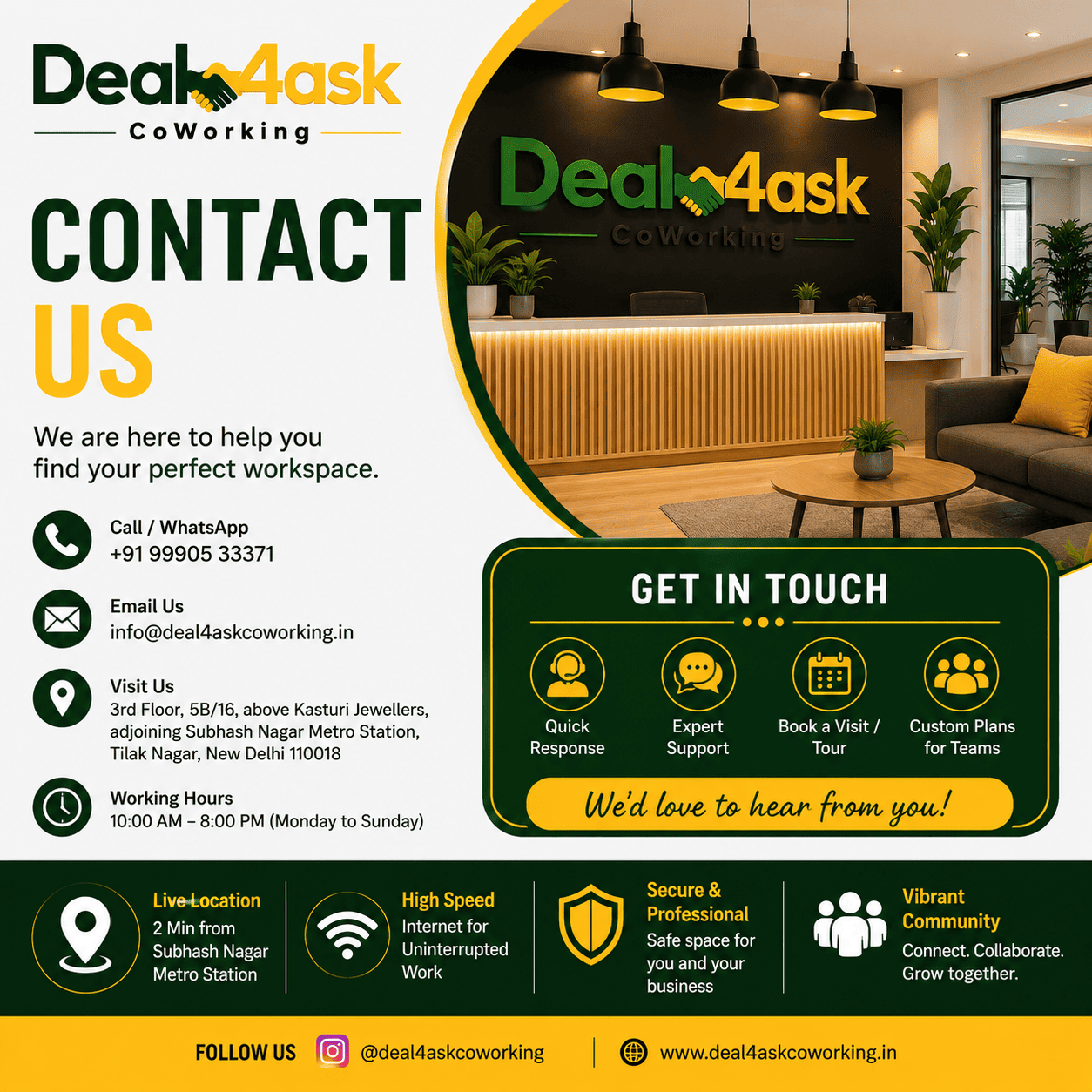 Contact Deal4Ask